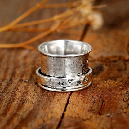 Life Tree Spinner Ring for Relaxing Meditation