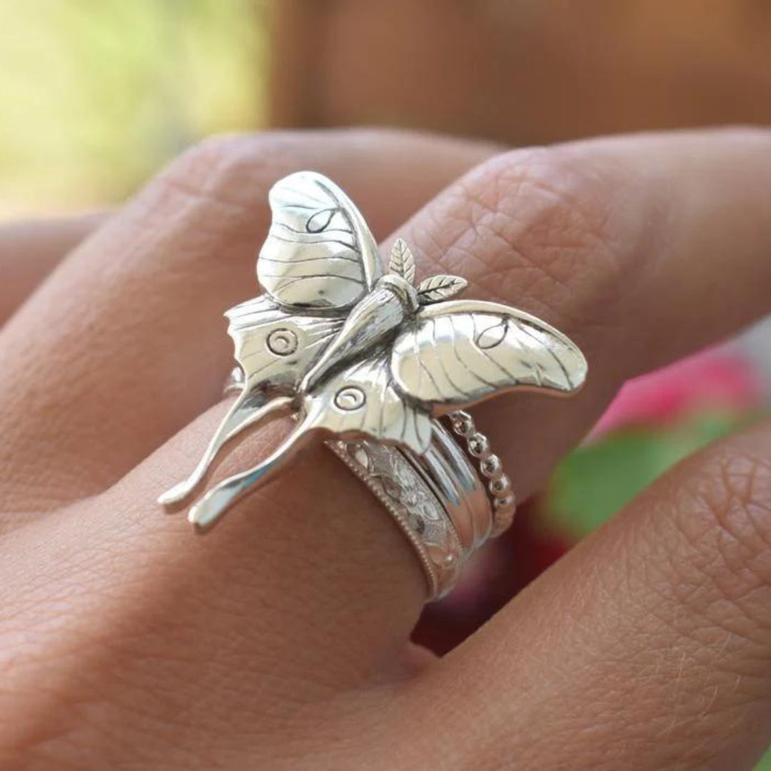 Elegant Butterfly Ring