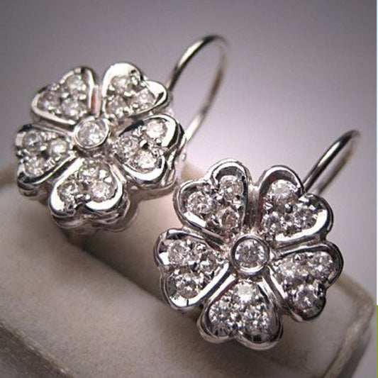 Charming Vintage Bright Daisy Earrings