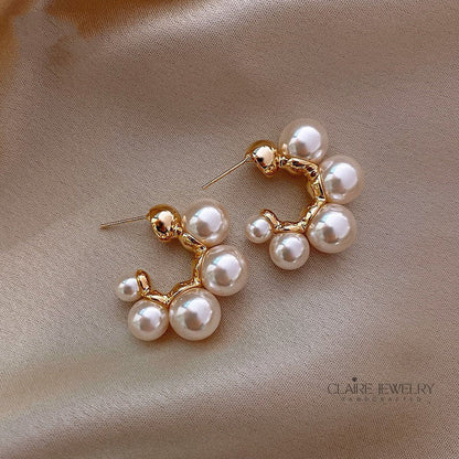 Elegant Pearl Earrings