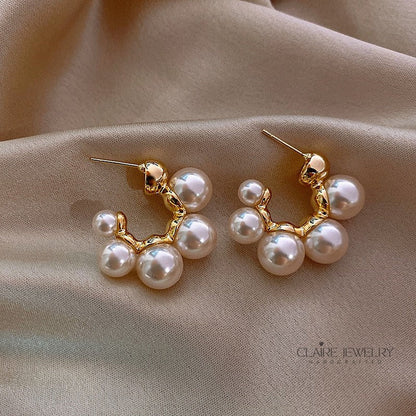 Elegant Pearl Earrings