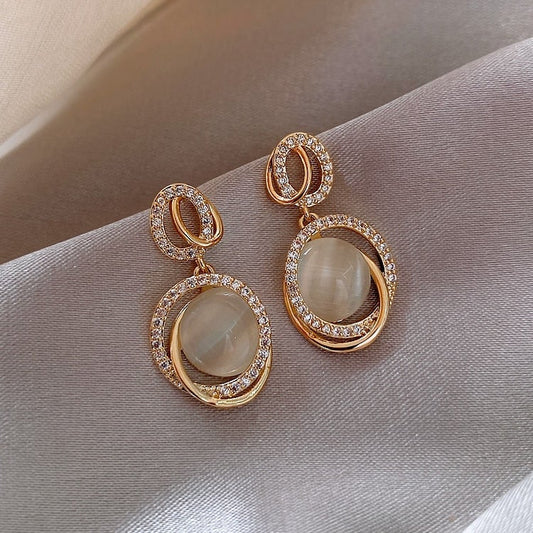 French-inspired earrings for an elegant look