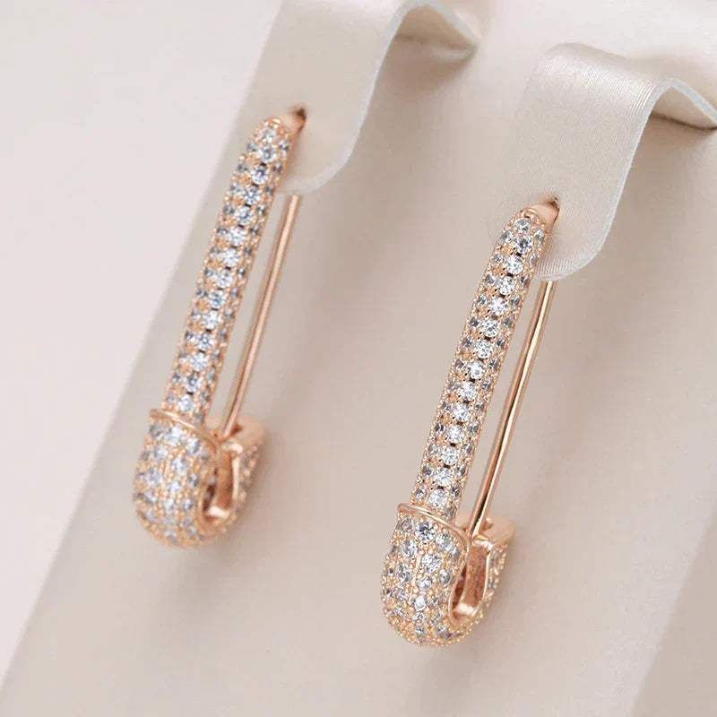 Sparkling clip-on earrings for radiant accents