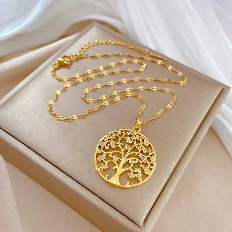 Golden Roots Necklace