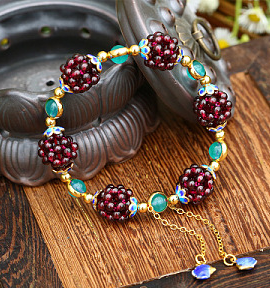 Elegant Granada Natural Stone Bracelet