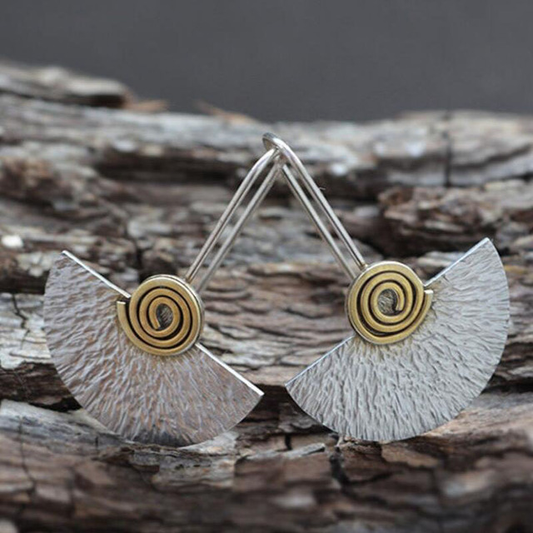 Bohemian Silver Emperor Earrings