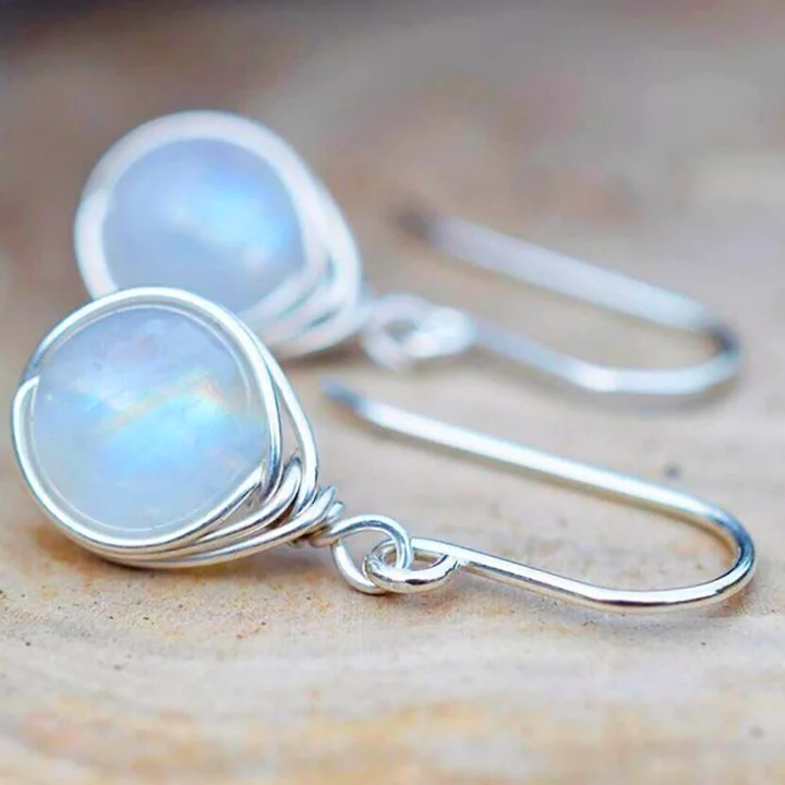 Elegant Moonstone Drop Earrings for a Radiant Style