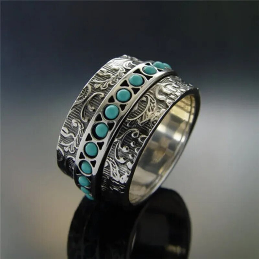 Sublime Vintage Turquoise Ring for a Timeless Look